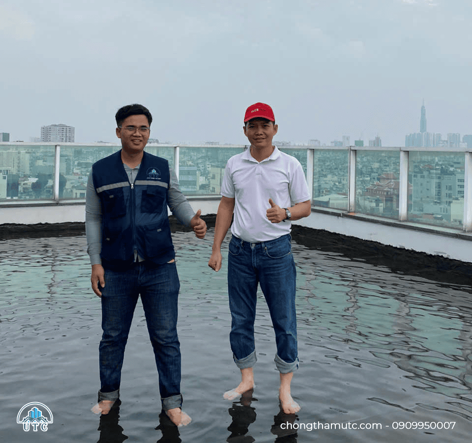 chống thấm sân thượng