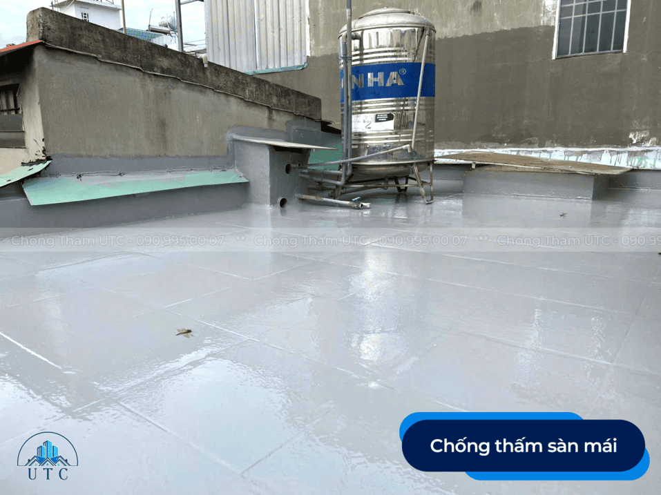chống thấm sàn mái